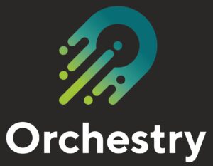 Orchestry Logo Dark w Text Sqaure