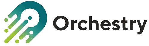 Orchestry Logo Light with Text Rectangle 500px